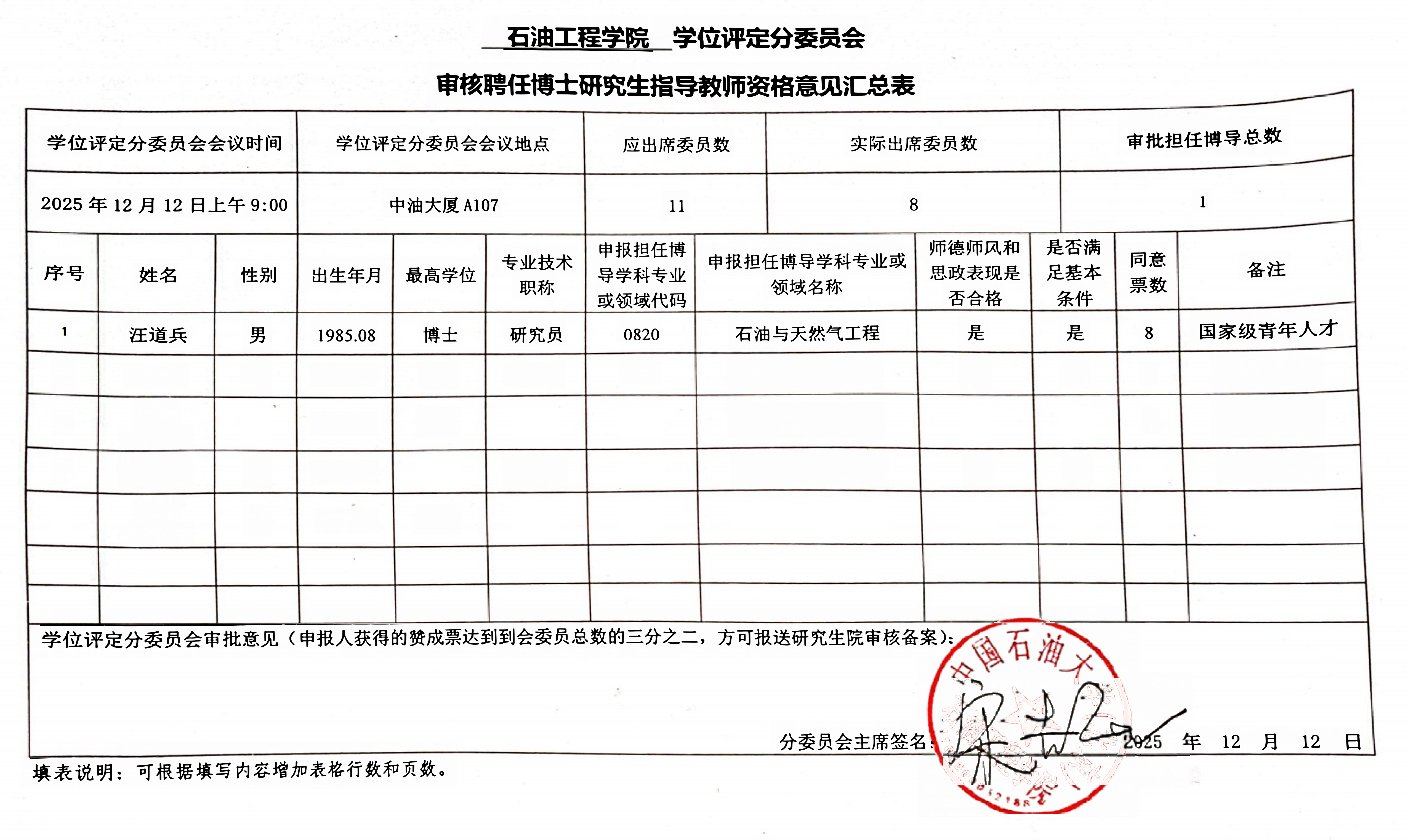 附件3 石工学院2025年12月审核聘任博导意见汇总表-汪道兵_01.png